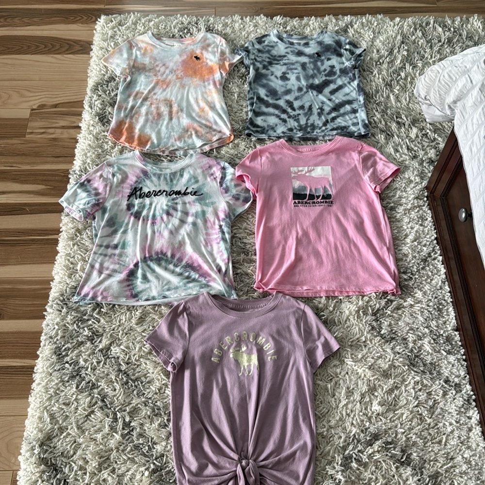 Abercrombie Kids girls tops, all size 9/10